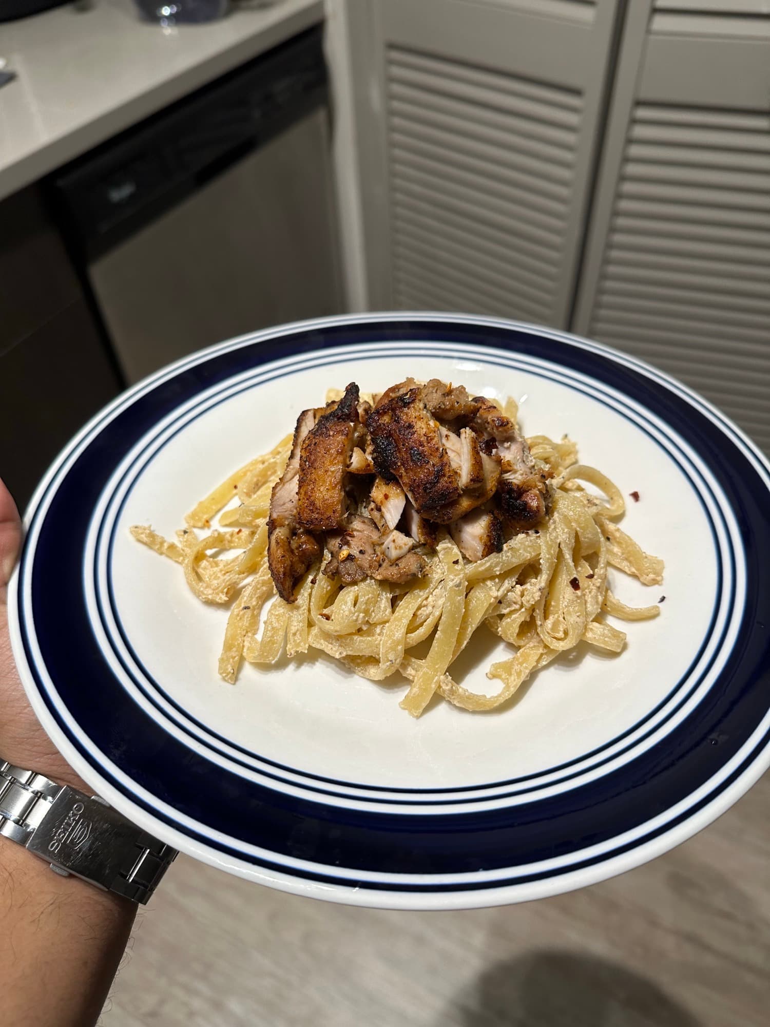 chicken alfredo